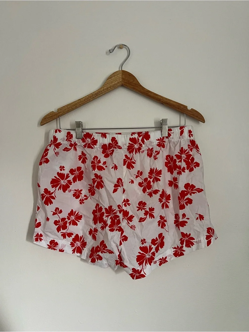 J.Crew Floral Sleep Shorts Size Medium Coastal Cottagecore